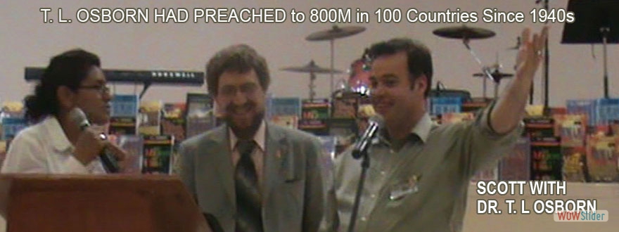 OSBORN PReached in 100 countries 65 YRS